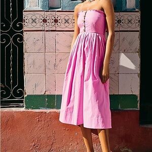 Free People LILAH Strapless Dress